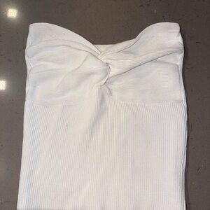 Source Unknown White Crop Top